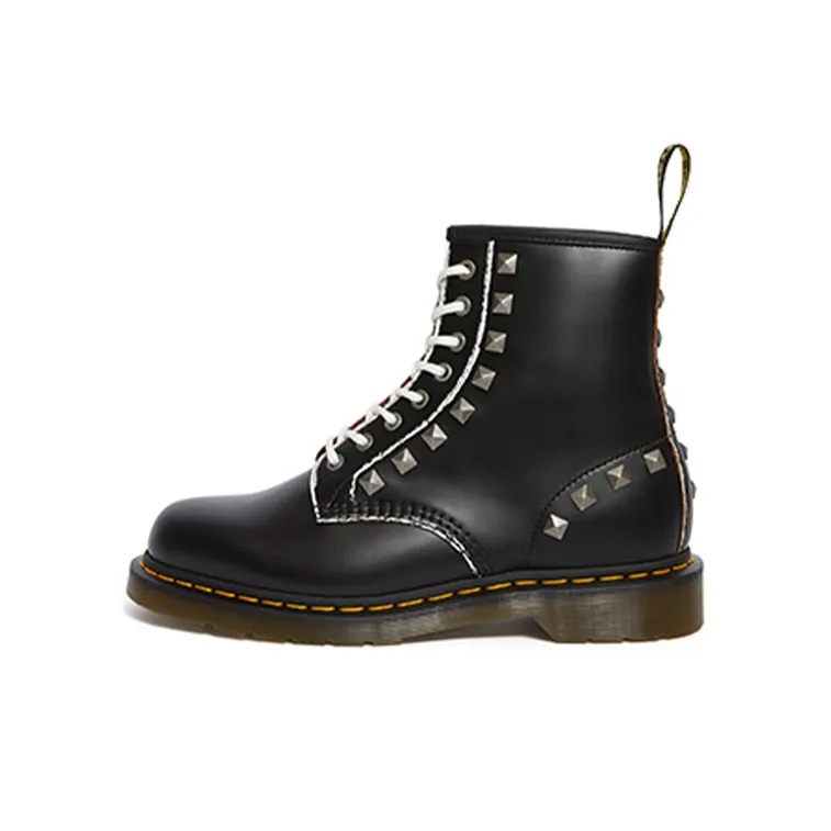 Dr.Martens 1460 Stud 8 Martin Boots Black Unisex