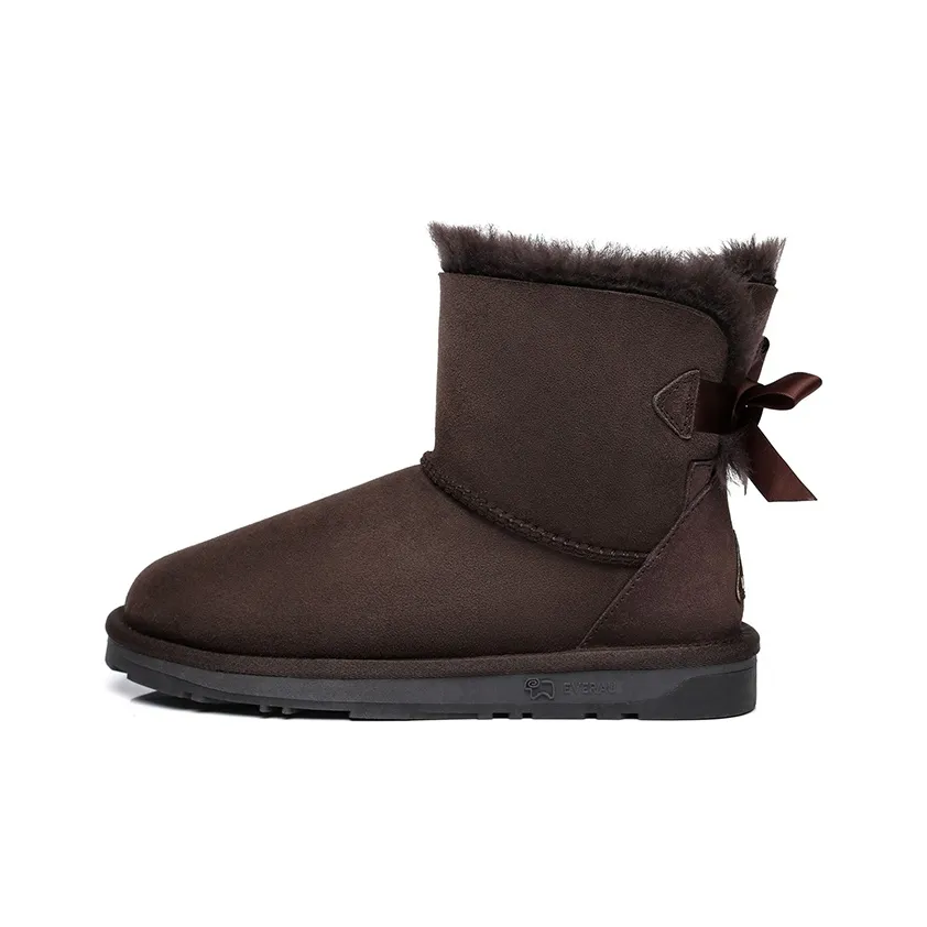 EVERAU Сноубутсы Шоколад Женские