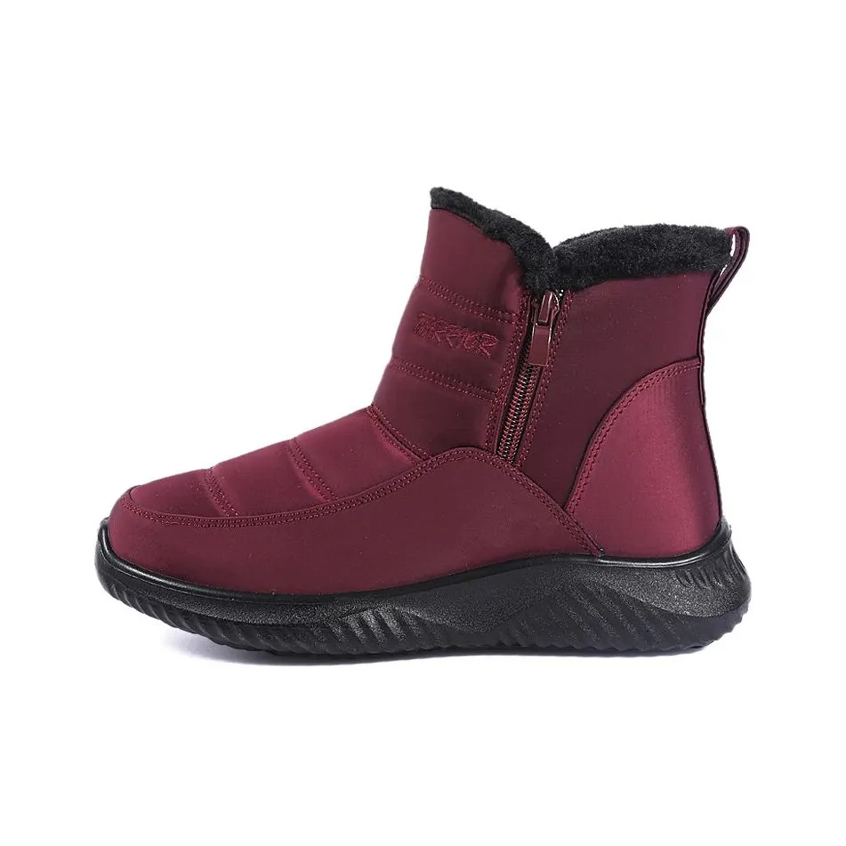 Warrior Short Snow Boots Women's Red