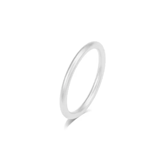 GLOIRE S925 Silver Rings Unisex Gentle Elegance Minimalist Style Fashion Pinky Ring Versatile Commuter Style