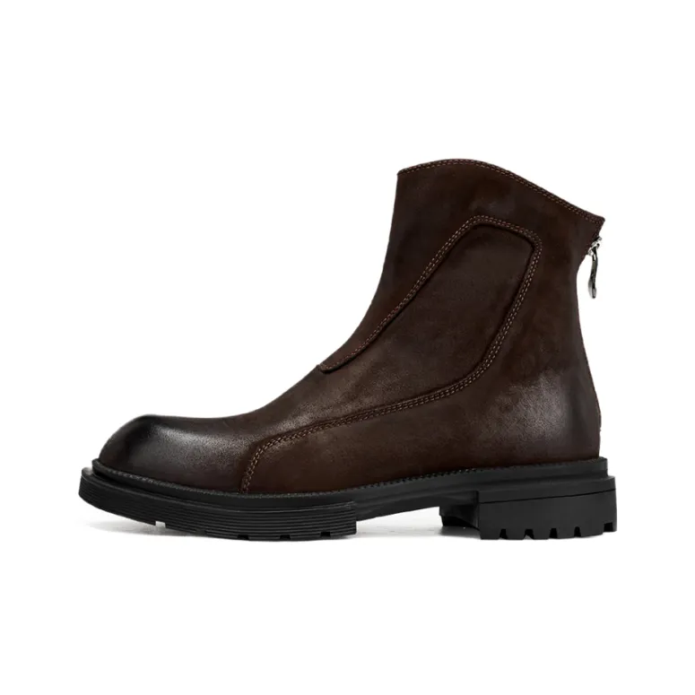 Brounvanm Ankle Boots Men's Brown/Black