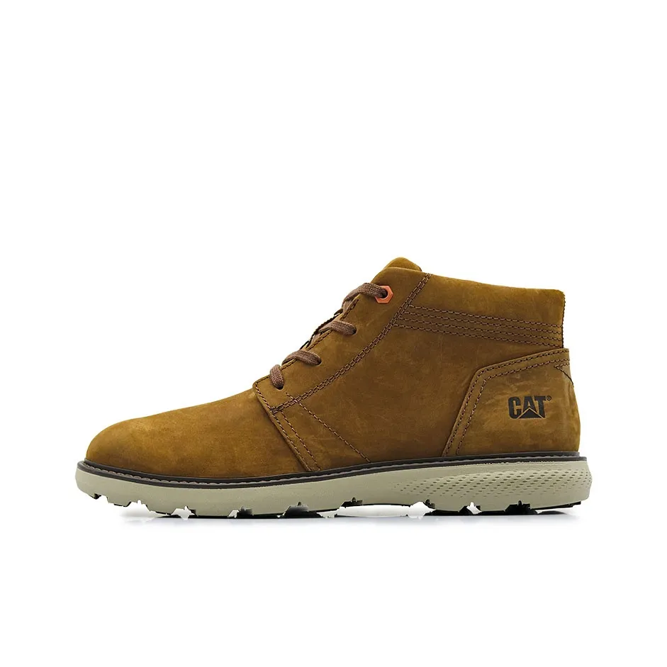 CAT Outdoor Boots Men's Brown Yellow