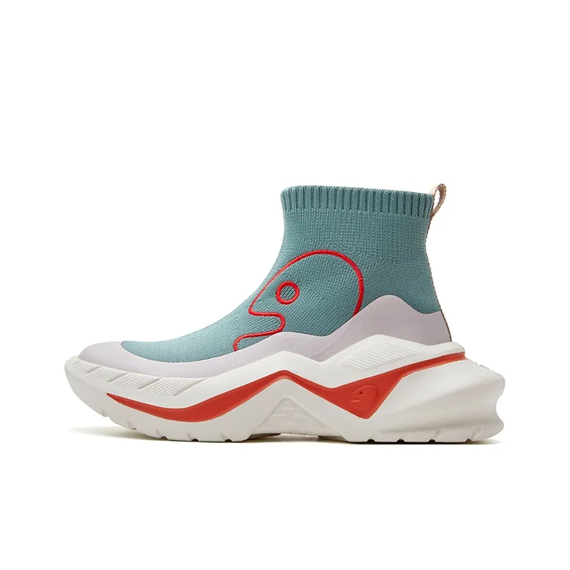 U.IN Painted Travel Shoes-Clarks 4-Color Collection Ankle Boots Unisex
