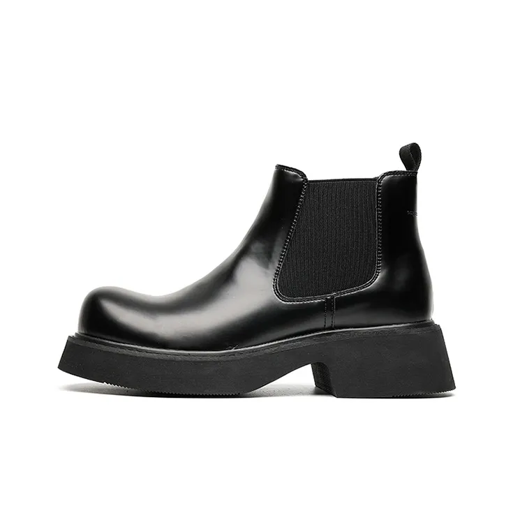 YEDANI Короткий Челси Мужской Черный