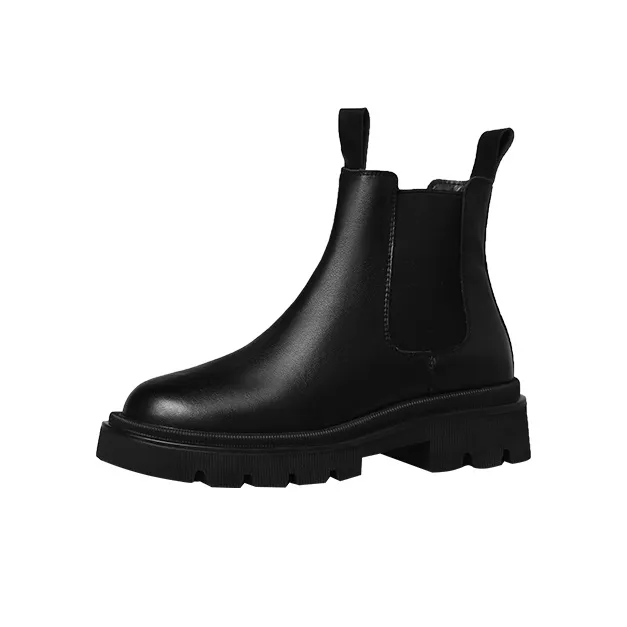 【Dme】 Короткий Челси 5 см Женский Черный