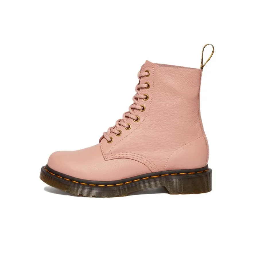 Dr. Martens Dr.Martens 1460 Pascal Virginia Leather Boots 'Peach Beige' Women's