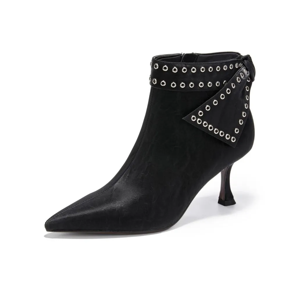 ELLE Ботильоны 7 см Женские Черные