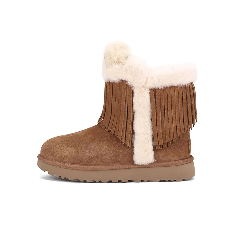 UGG Darlala Классический Теплый Crew Сноубутсы Женские Коричневый