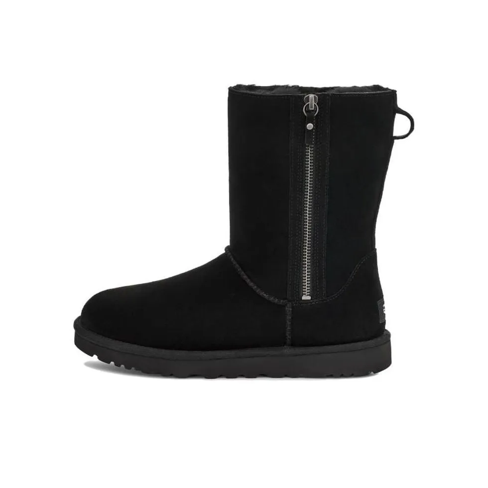 UGG Classic Short Zip 'Black' Women's