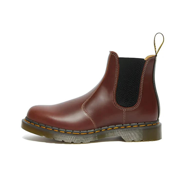 Dr. Martens 2976 Abruzzo Leather Chelsea Boots 'Brown Black'