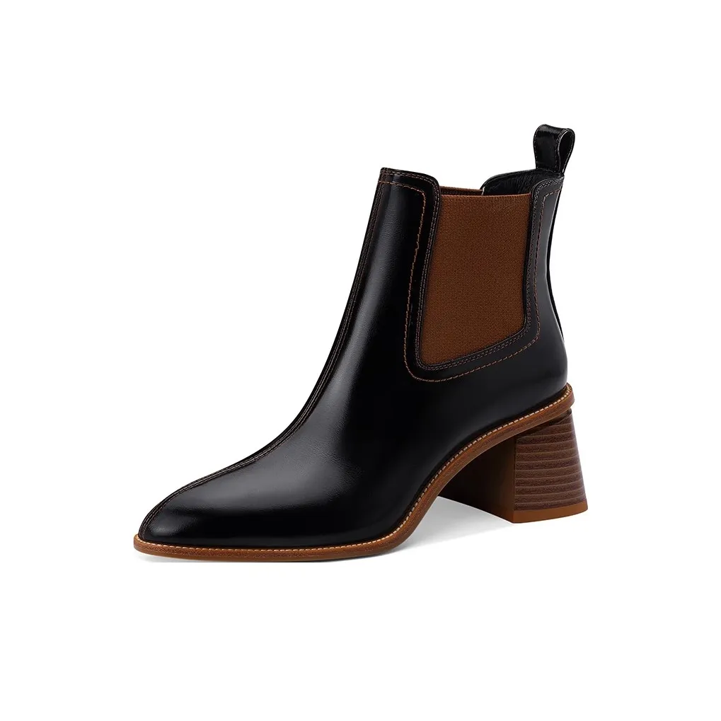 JESSICA SOPHIA Crew Chelsea Boots 6cm Women's