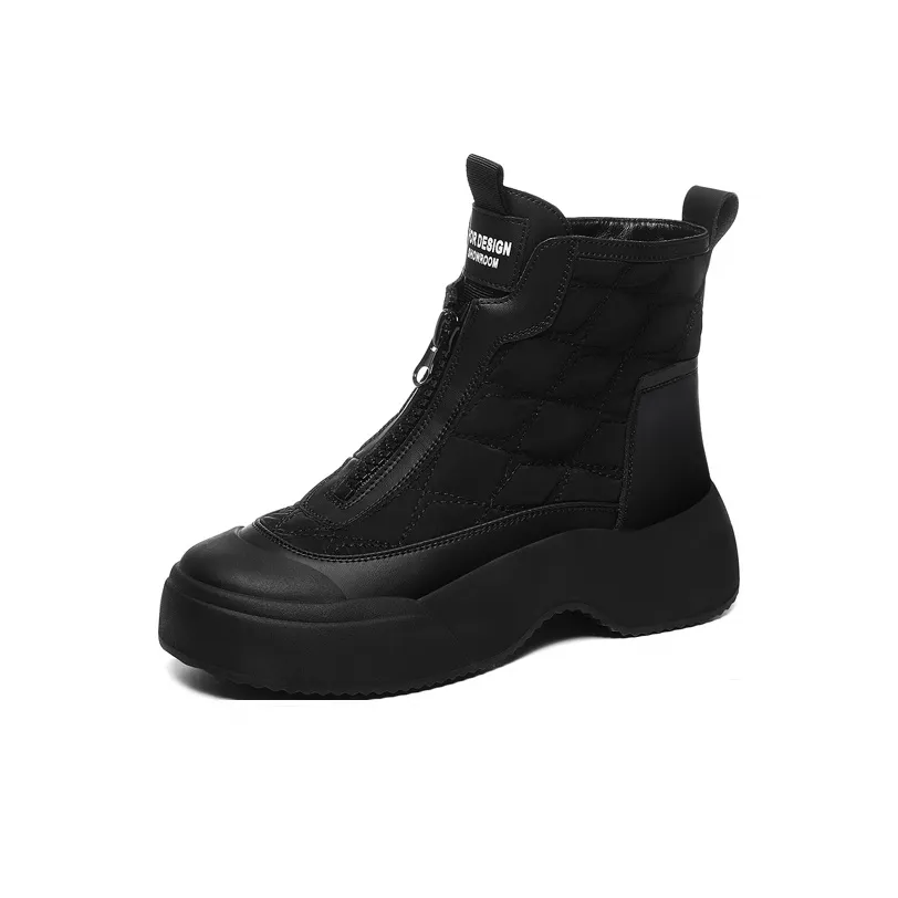 Golden Silk Rabbit Martin Boot Женские