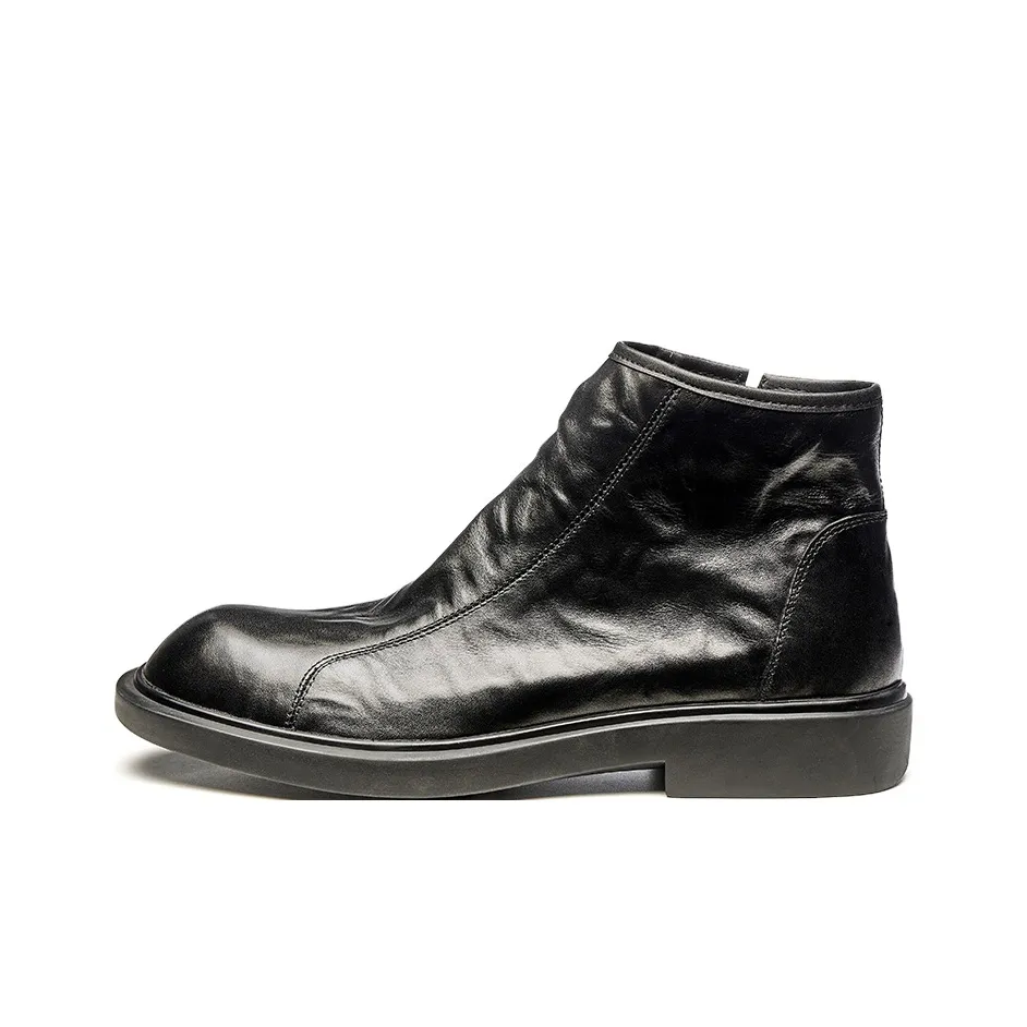LEYGMENLG Ankle Boots Men's Black