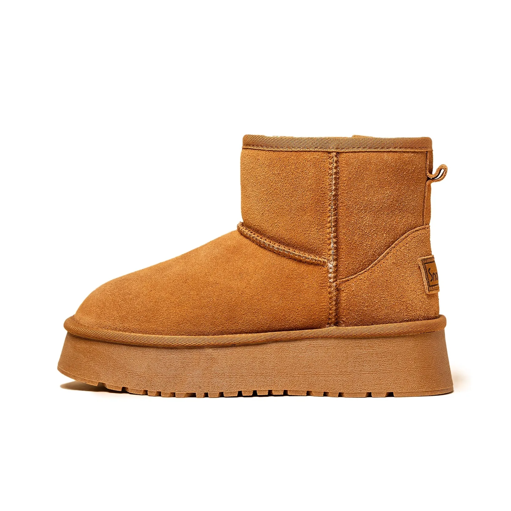 SNOWELF Warm Slip Resistant Short Snow Boots Women's