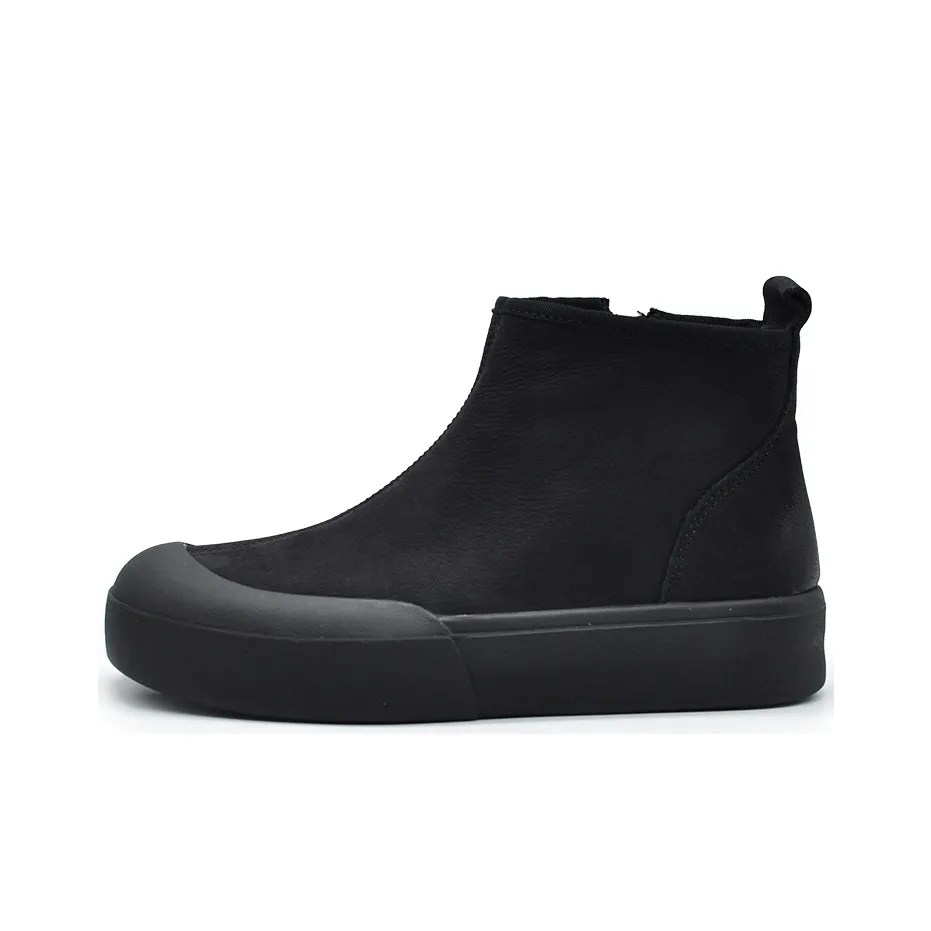 ARTMU Ankle Boots Women's Black/Li Red