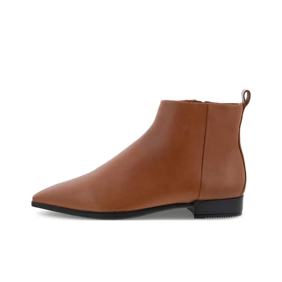 Ecco Ankle Boots Women's Pumpkin Brown