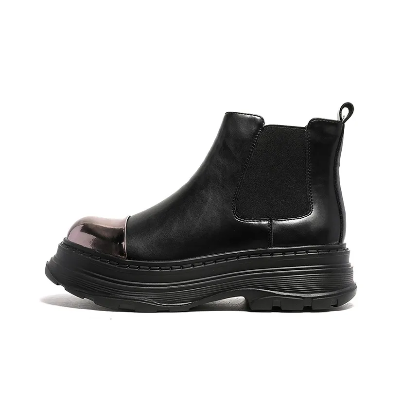 YEDANI Chelsea Boots Men's Black