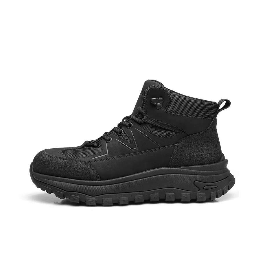 Strongman 3515 Outdoor Shoes Men 2024 Spring High-Top Water-Repellent Ankle stampato Boots For Hiking And Casual Wear