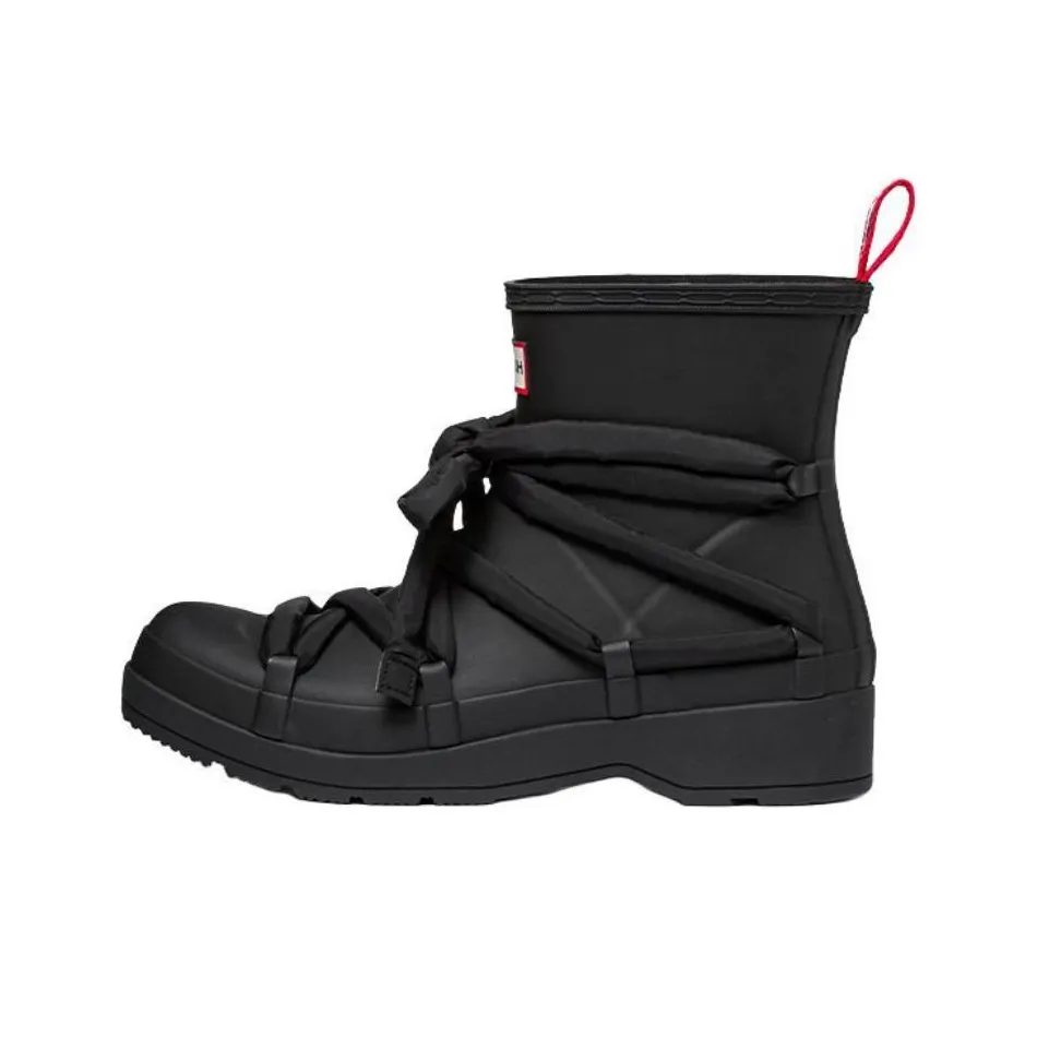 HUNTER Water Resistant Rain Boots Women's Black