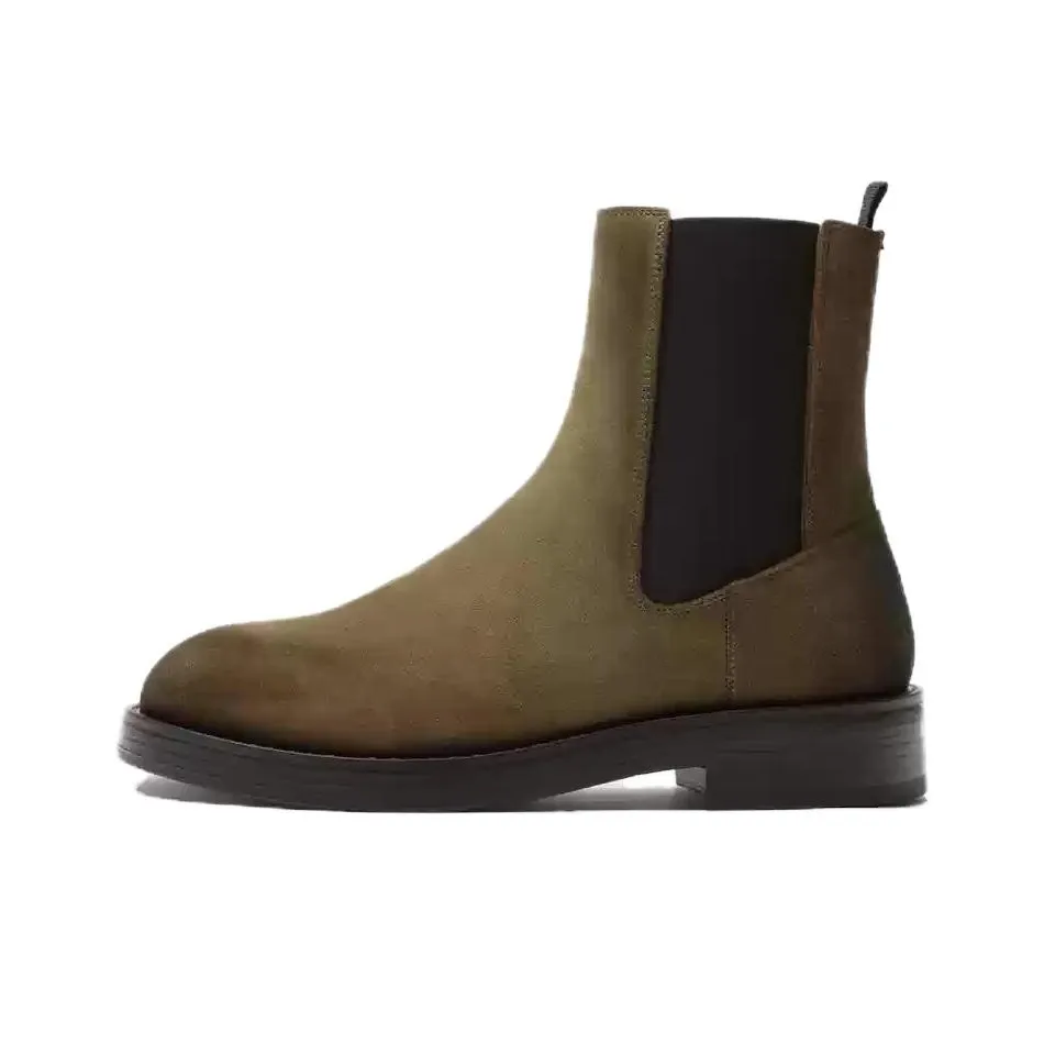 ZARA Chelsea sabbia Boots Men
