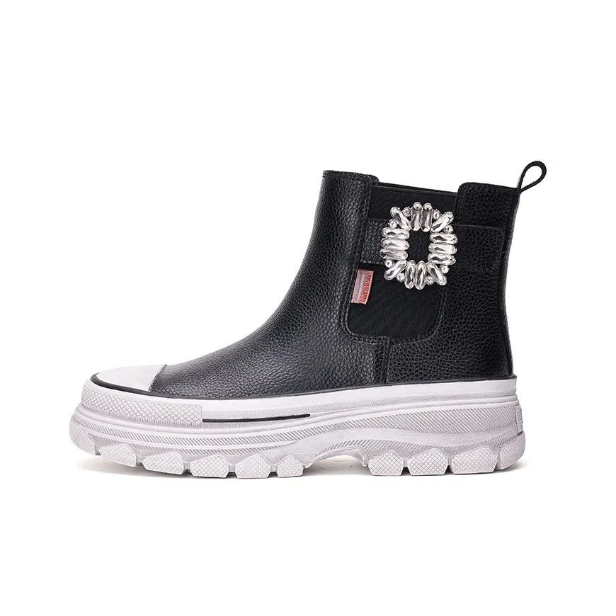 Joy Mario Короткий Челси 4,5 см Женский Черный