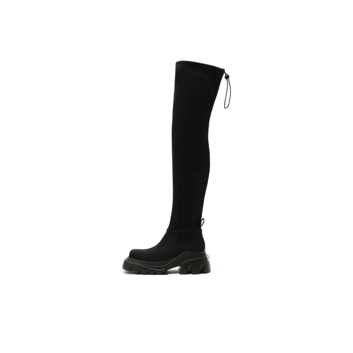 DAPHNE LAB Candy Series Over The Knee Boots 5,5cm Женские Черные