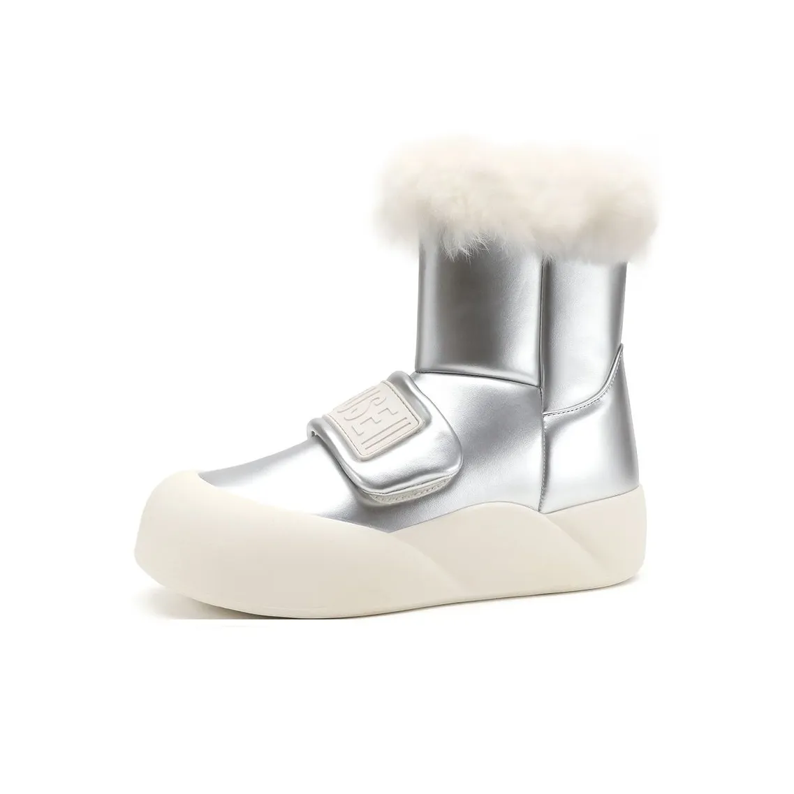 D FUSE SCANDINAVIA Thermal Height Increasing Coverage Snow Boots Women's Silver