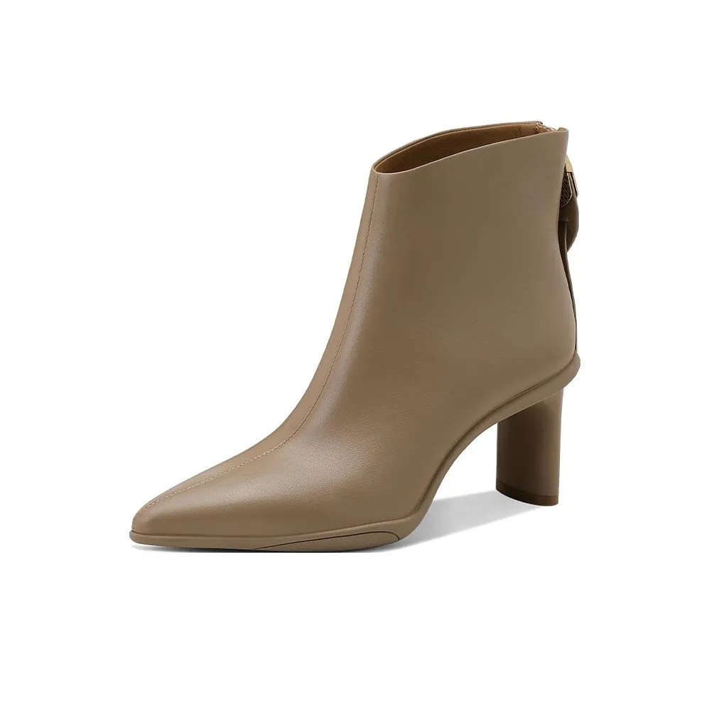 JESSICA SOPHIA Ankle Boots Women's Umber/Black