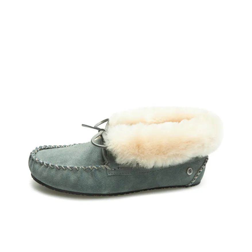 MINNETONKA Термические ботинки до щиколотки женские оливково-зеленые