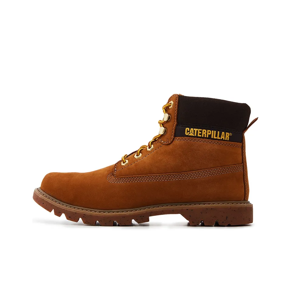 CAT Colorado Series E Slip-Resistant Ankle-Length Outdoor Boots Unisex Umber