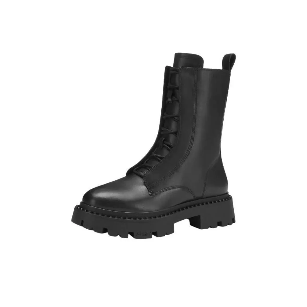 Пепельный Crew Martin Boot 5 см Женские Черный