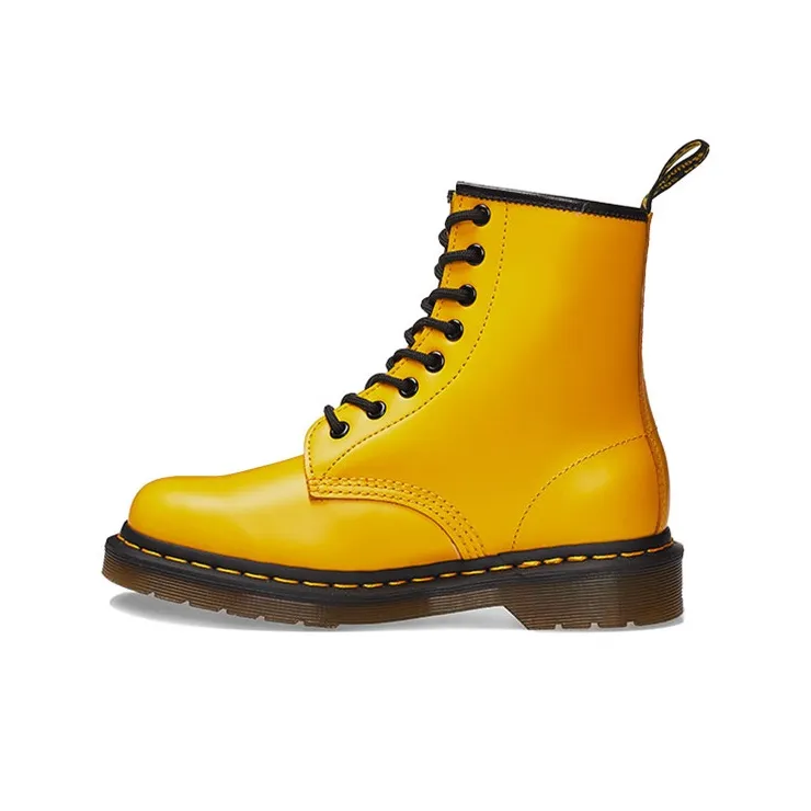 Dr. Martens 1460 Colorful Series 8 Martin Boots Couple Style Yellow