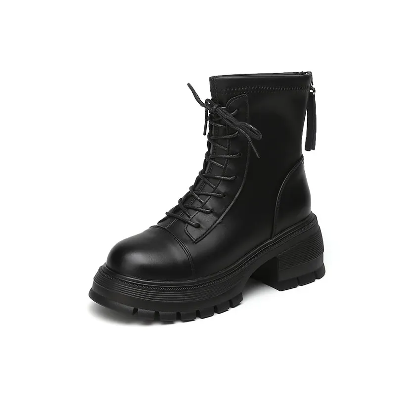 Jin Baichuan Короткий MID Голень Мартин Boot Женские