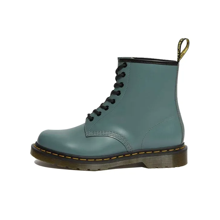 Dr.Martens 1460 Smooth Leather Lace Up Boots 
Steel Grey
