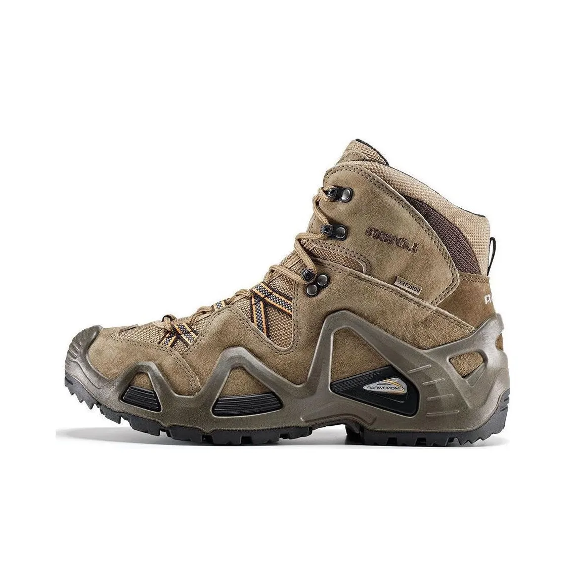 Lowa ZEPHYR Cushioning Wear Resistant Short Outdoor Boots Men's Beige Brown