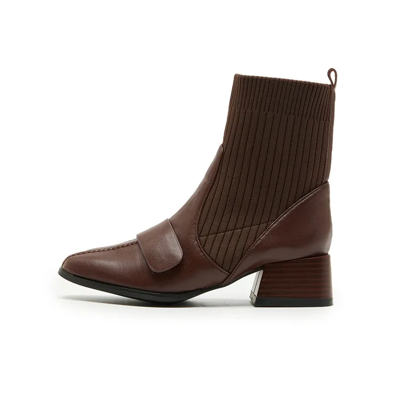 WESTLINK Stretch & Sock Boots Women's