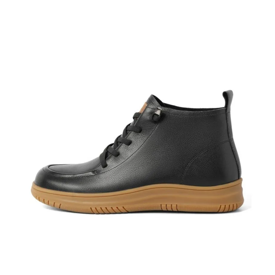 BELLE Ankle Boots Women's Black/Ecru