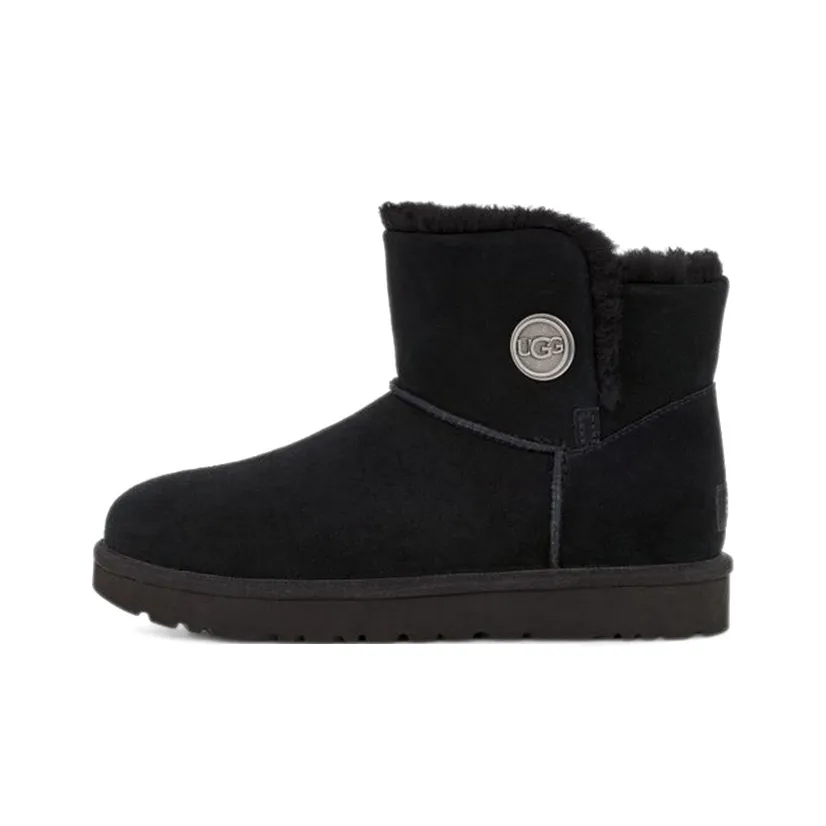 UGG Mini Bailey Snaps 'Black' Women's