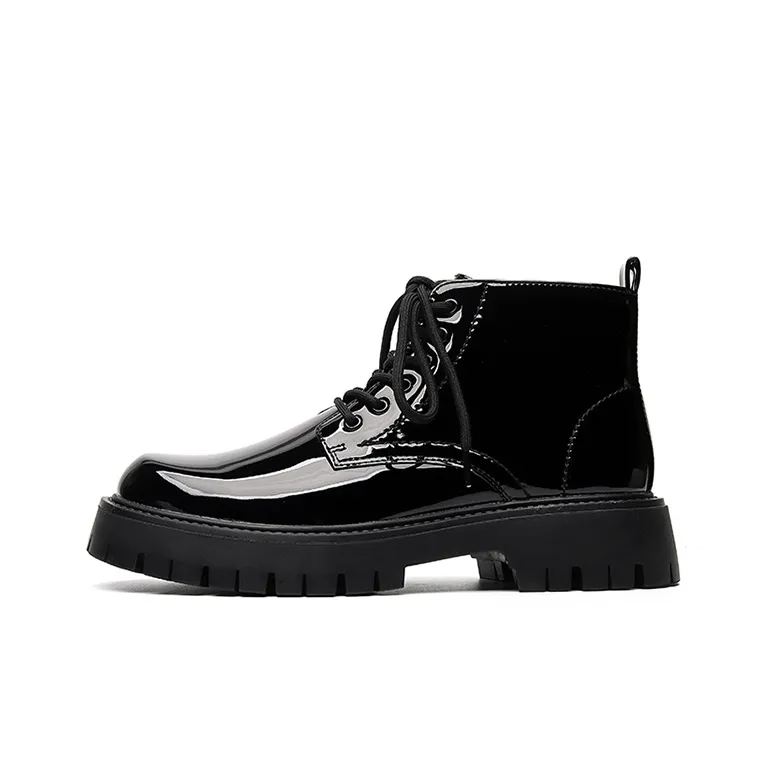 GZZ Мужские ботинки Martin, черные