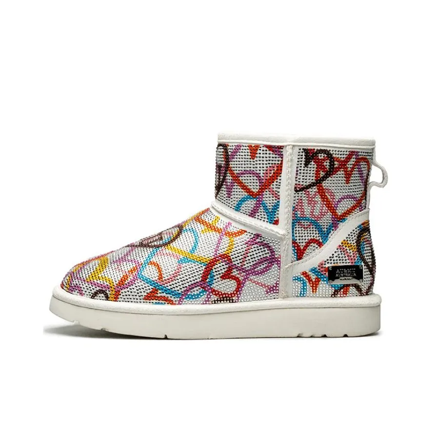 AU&MU Сноубутсы Белый Женские