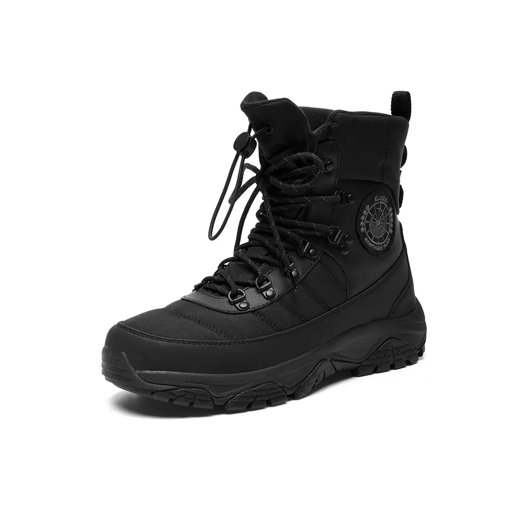 GLUNA Сноубутсы 89996 2 Ночной Черный Унисекс