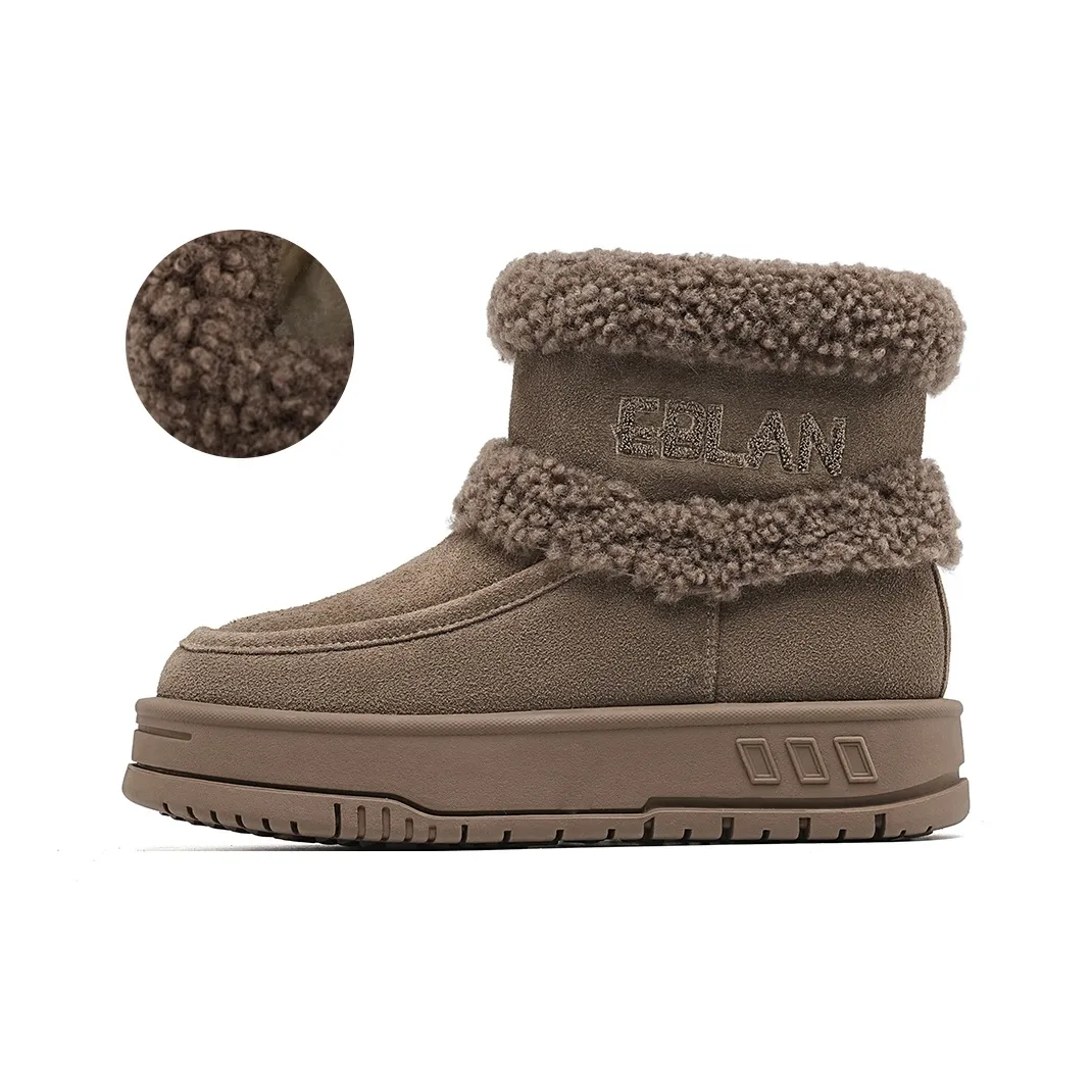 EBLAN Snow Boots Women's Cameo Brown