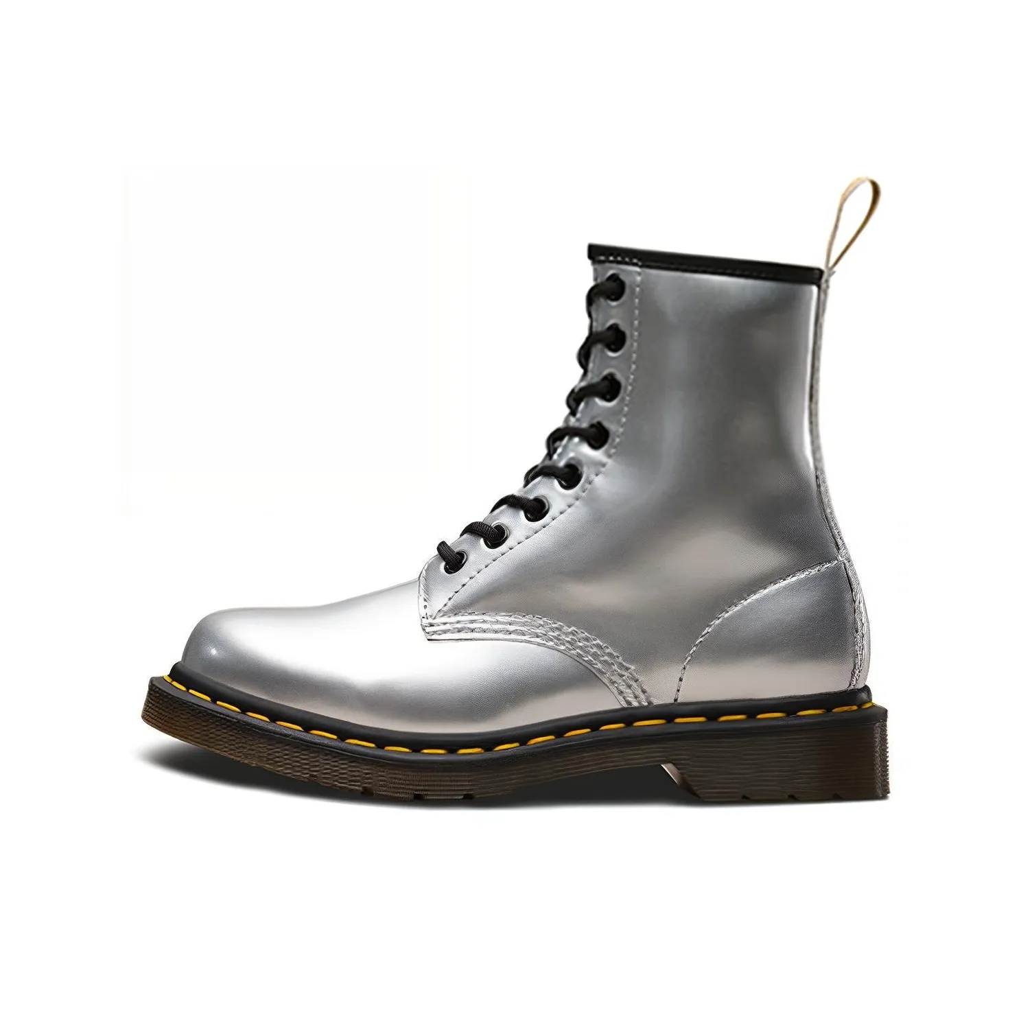 Dr. Martens Women's Vegan 1460 'Chrome Paint Metallic' Women's