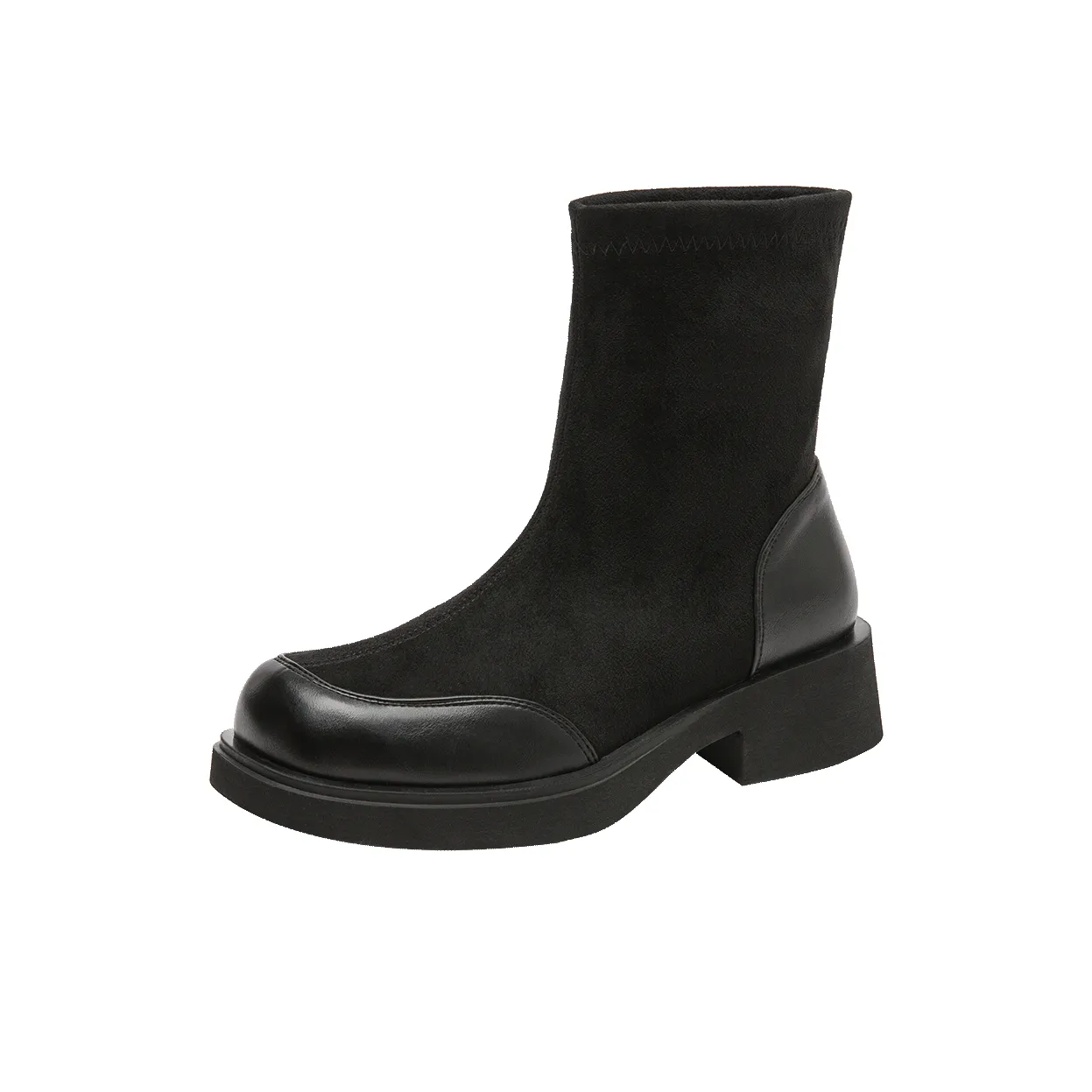 WALKER SHOP Ankle Boots Women's Black/Brown