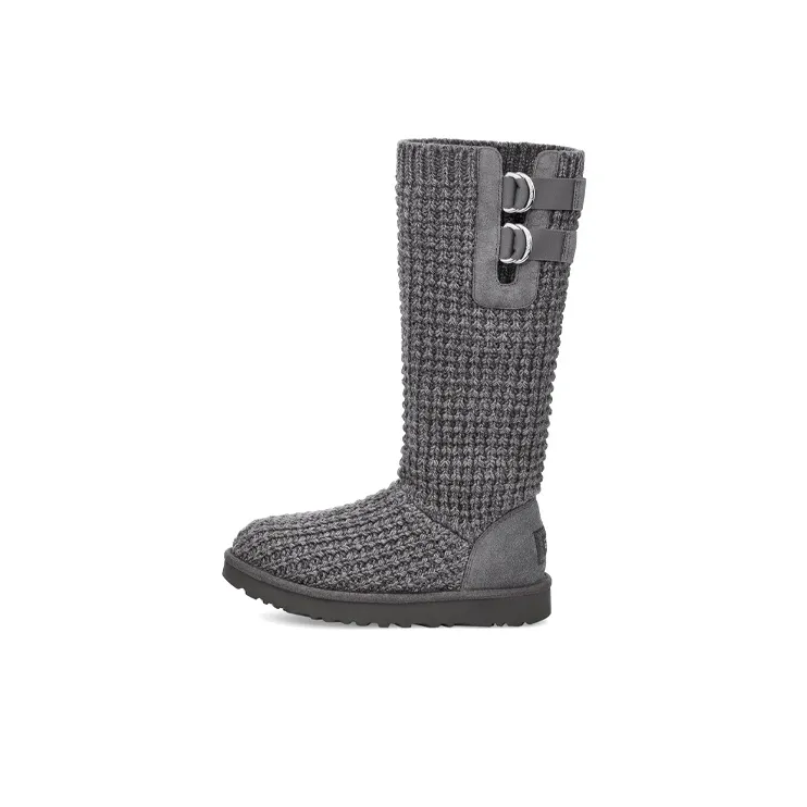 UGG CLASSIC TALL II Термическое Аbrasion-Resistant Покрытие Высокие Снежные Ботинки Женские Серые