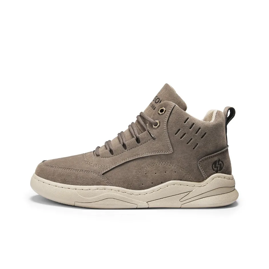 HUANAI Ankle Boots Men's Sand/Khaki