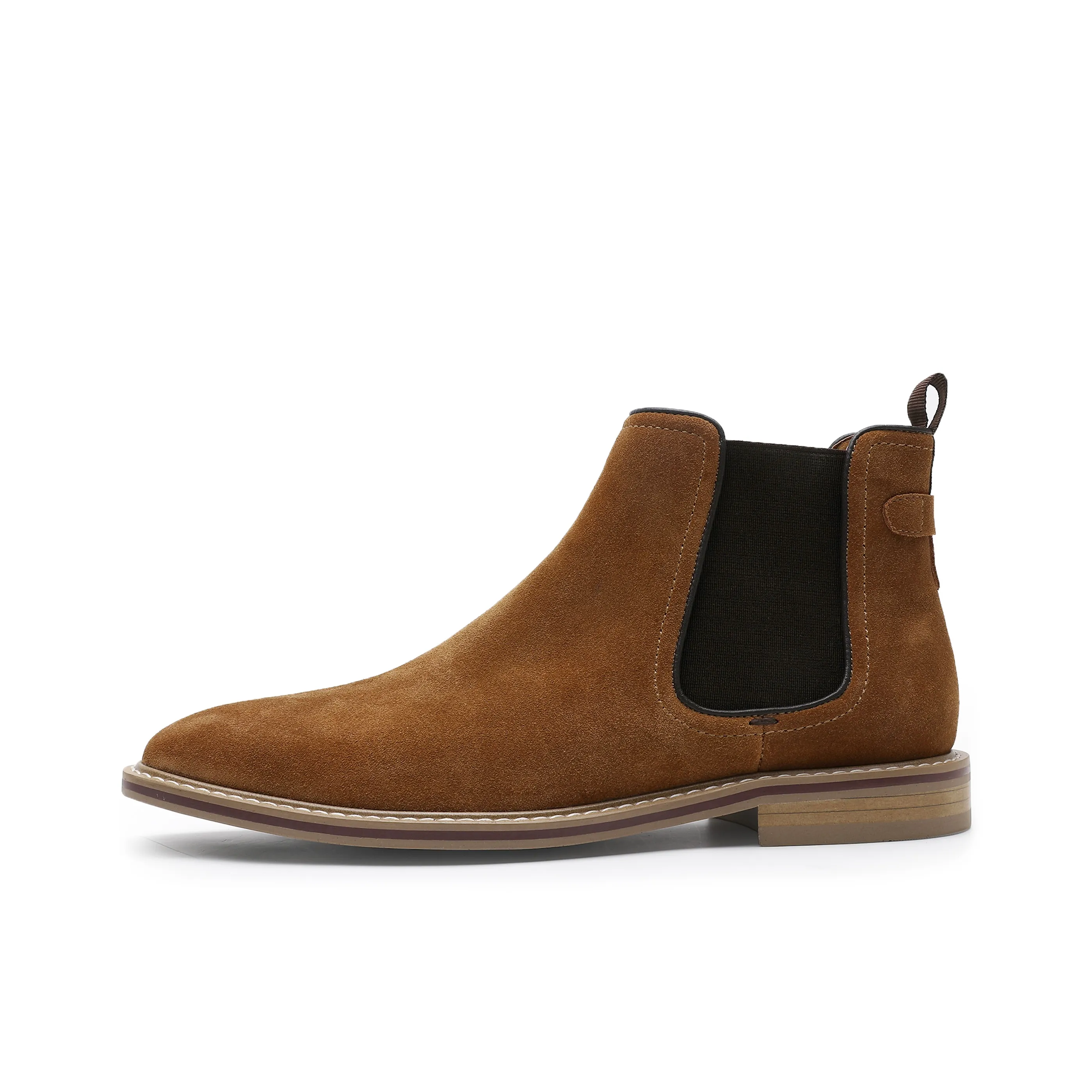 Desai Ankle Length Chelsea Boots Men's Rusty Red