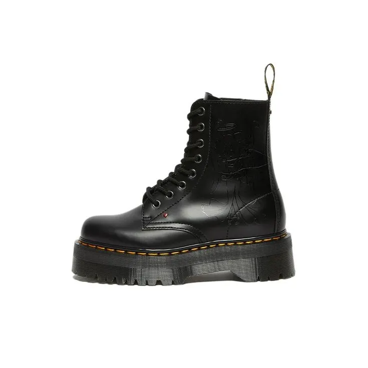 Dr.Martens X Betty Boop Jadon Leather Platforms Boot 
Black
