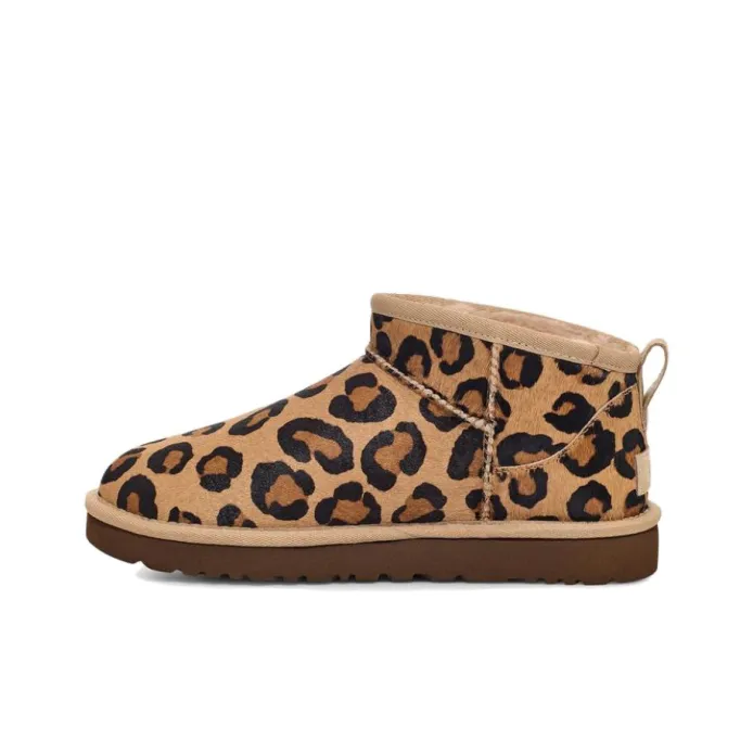 UGG Womens Rain Boots Calf Height Cheetah Leopard Print Size  UGG Leopard Rain Boots main image 1