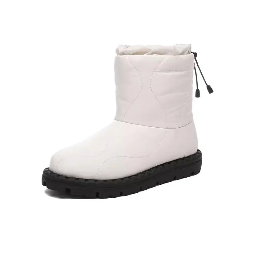 EVERAU Короткий Сноубутсы Женские Белые